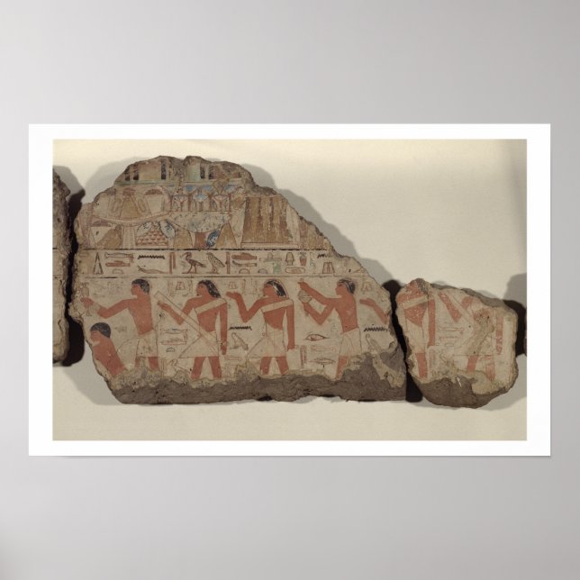 Gemälde von Metjetji, Details von Kultpriestern (p Poster (Vorne)