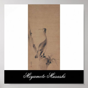 Gemälde von Miyamoto Musashi, c. 1600 Poster