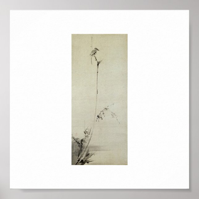 Gemälde von Miyamoto Musashi, c. 1600 Poster (Vorne)