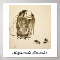 Gemälde von Miyamoto Musashi, c. 1600