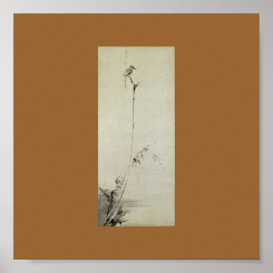 Gemälde von Miyamoto Musashi, c. 1600 Poster