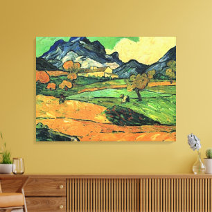 Gemälde von Van Gogh, Mont Gaussier, Leinwanddruck