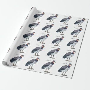 Gemälde zum Cartoon von Königsgeier Geschenkpapier