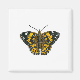 Gemäldeschmetterling Magnet