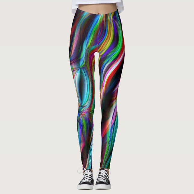 Gemäldete Dunes Leggings (Vorderseite)