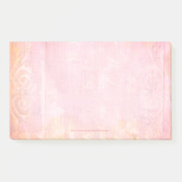 Gemäldete Grunge Art Post-it Note Pad Klebezettel