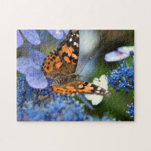 Gemäldete Lady Butterfly-Puzzle Puzzle