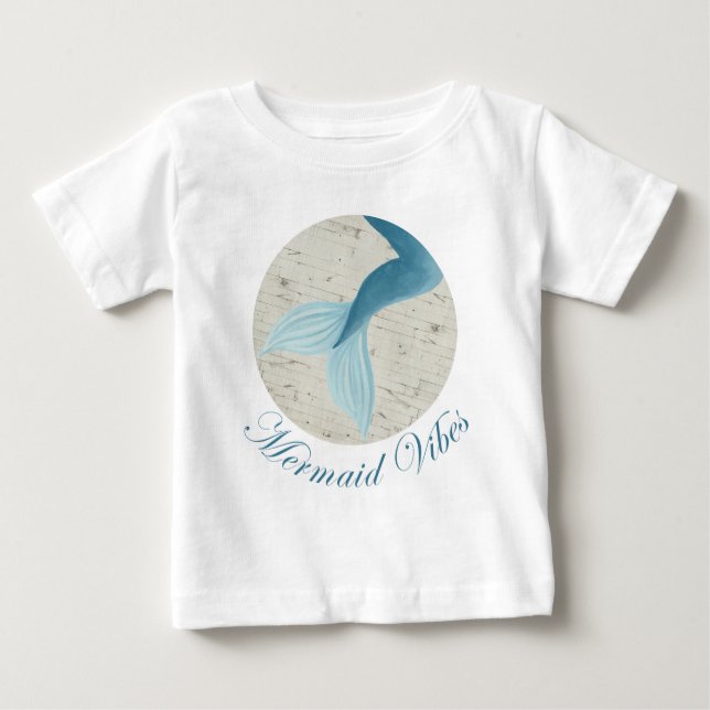 Gemäldete Meerjungensammlung Baby T-shirt (Vorderseite)