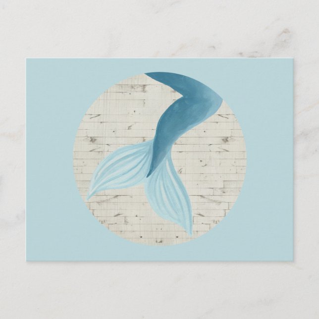 Gemäldete Meerjungensammlung Postkarte (Vorderseite)