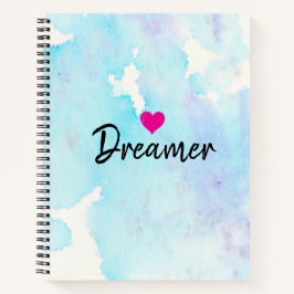 Gemäldetes Dreamer Journal Notizbuch