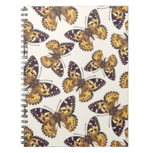 Gemäldetes Schmetterlingsmuster Notizblock