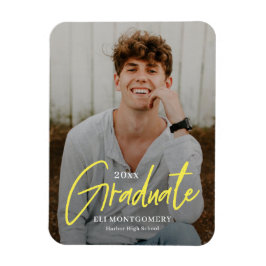 Gemäldetes Word-EDITABLE-FARBZEICHENZEICHEN für Ab Magnet