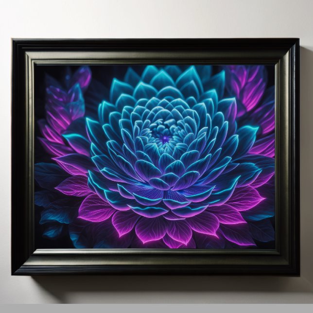 Gemalt in Blume 5:4 Poster (Von Creator hochgeladen)