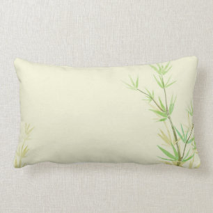 Gemalte Aquarellkarte mit wildem stilisiertem Lendenkissen