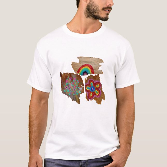 Gemalte Barke III T-Shirt (Vorderseite)