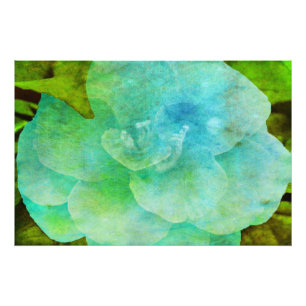 Gemalte Blume von Shirley Taylor Fotodruck