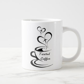 Gemalte Kaffee Riesen-Tasse Jumbo-Tasse
