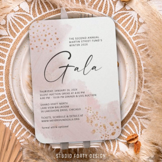 Gemalte Leinwand Gala Einladung (Von Creator hochgeladen)