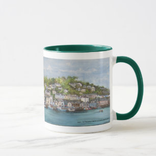Gemalte Looe Tasse durch Kait Ballantyne