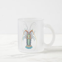 Gemalte stacheliger Hummer-Tasse