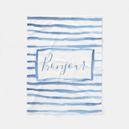 Gemalte Streifen-kundengerechte Decke