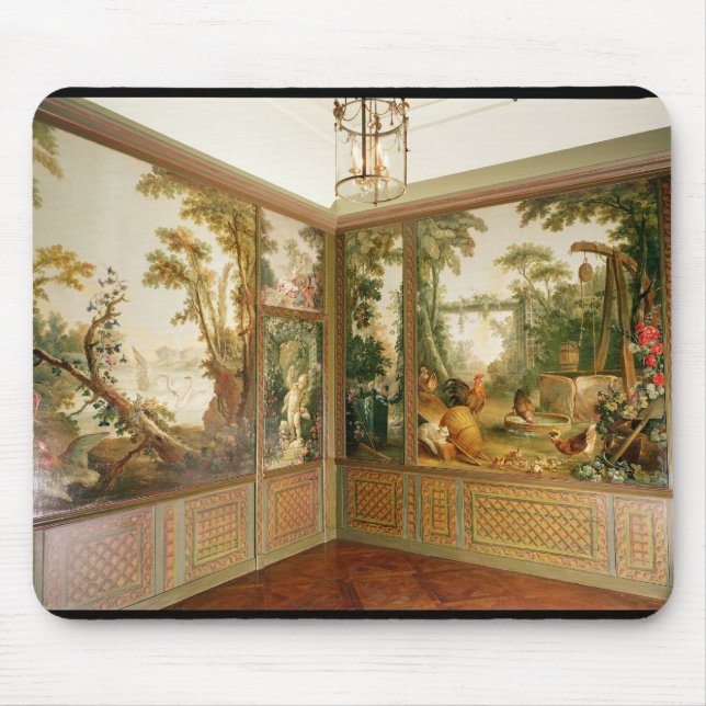 Gemalte Wände im Salon von Gille Mousepad (Vorne)