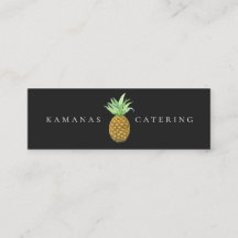 Gemalter Ananas-Catering