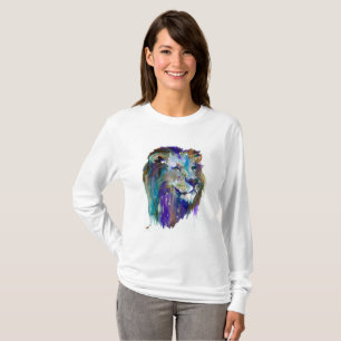 Gemalter Löwe T-Shirt