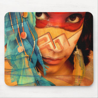 Gemalter Sand Mousepad