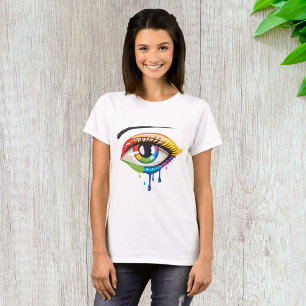 Gemaltes Auge T-Shirt