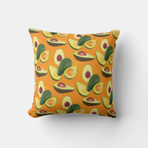 Gemaltes Avocado-Muster