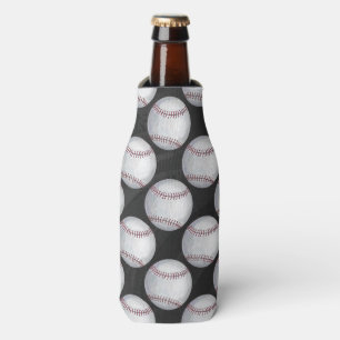 Gemaltes Baseball-Muster Flaschenkühler