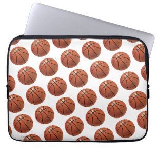 Gemaltes Basketball-Muster Laptopschutzhülle