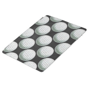 Gemaltes Golfball-Muster iPad Hülle