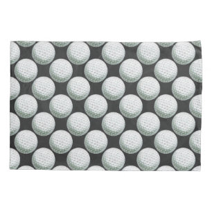 Gemaltes Golfball-Muster Kissenbezug
