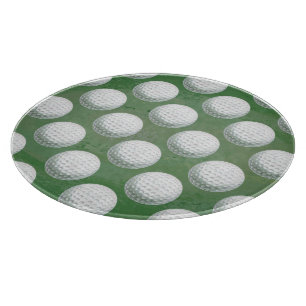 Gemaltes Golfball-Muster Schneidebrett