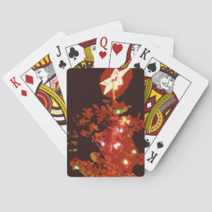 Gemaltes Weihnachten Spielkarten