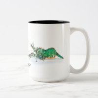 Gemarmorte Garnele-Tasse