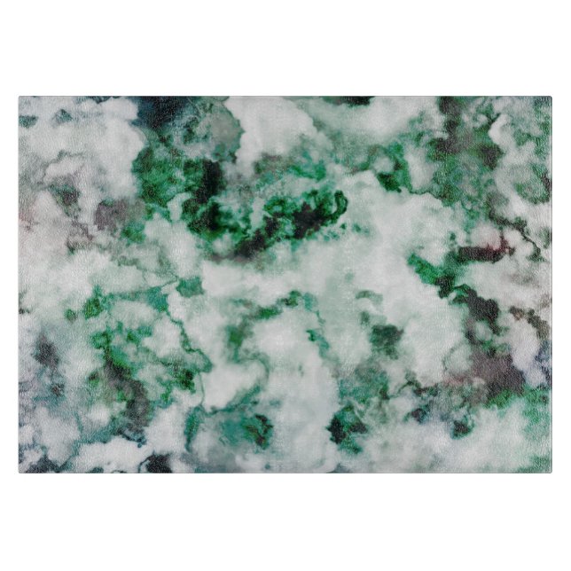 Gemarmorte Quarz-Beschaffenheit Schneidebrett (Vorderseite)