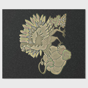 Gemeichter Erntedank Türkei - Geschenkpapier