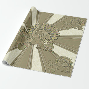 Gemeichter Erntedank Türkei - Geschenkpapier