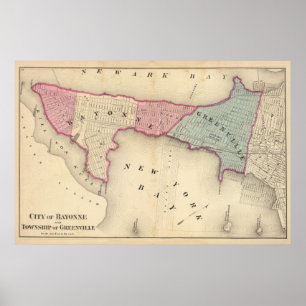 Gemeinde Bayonnes Greenville Poster