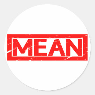 Gemeine Briefmarke Runder Aufkleber