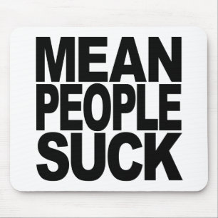 Gemeine Leute sind zum Kotzen Mousepad