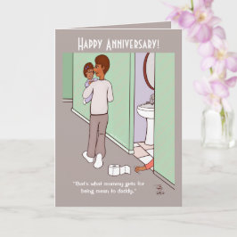 Gemeine Mommy Faltkarte Karte