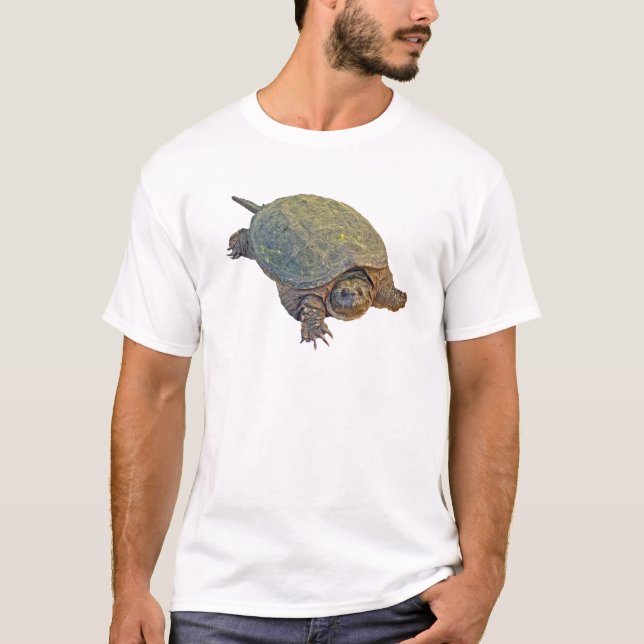Gemeine reißende Schildkröte - Chelydra serpentina T-Shirt (Vorderseite)