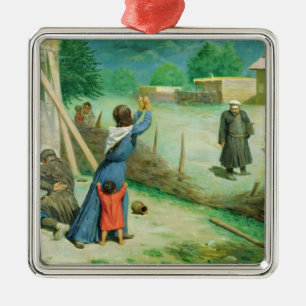 Gemeine Sammlung, 1891 Silbernes Ornament