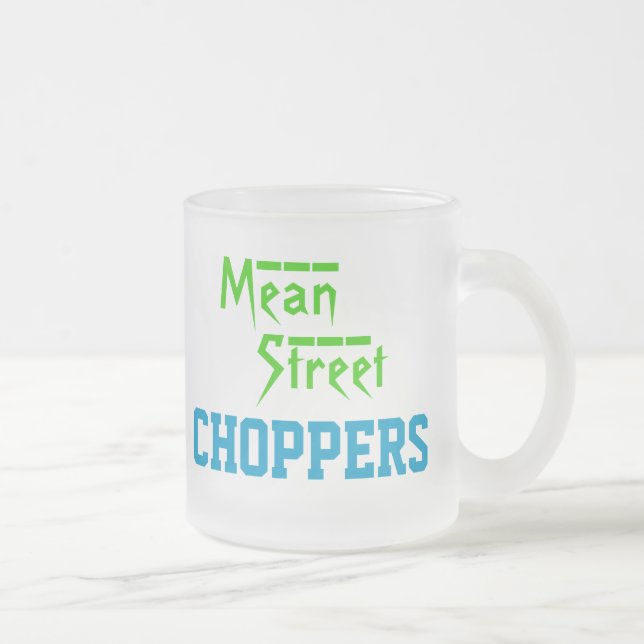 GEMEINE STREET CHOPPER Tasse (mattiertes Glas) (Rechts)