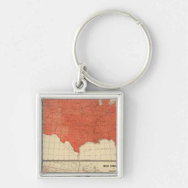 Gemeine Temperatur Schlüsselanhänger (Vorne)