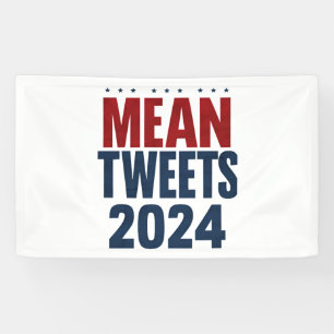 Gemeine Tweete 2024 Funny Election Trump Banner